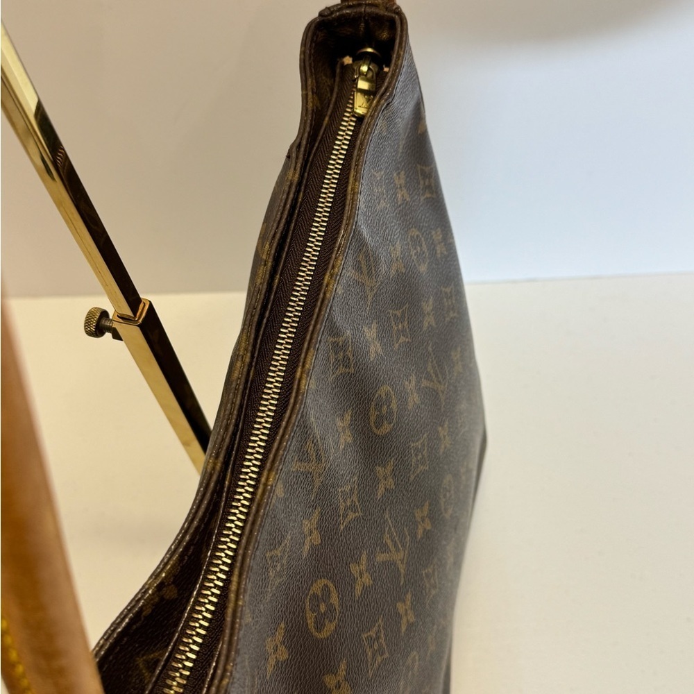 Louis Vuitton Brown Monogram Looping Shoulder Bag - Picture 5 of 15